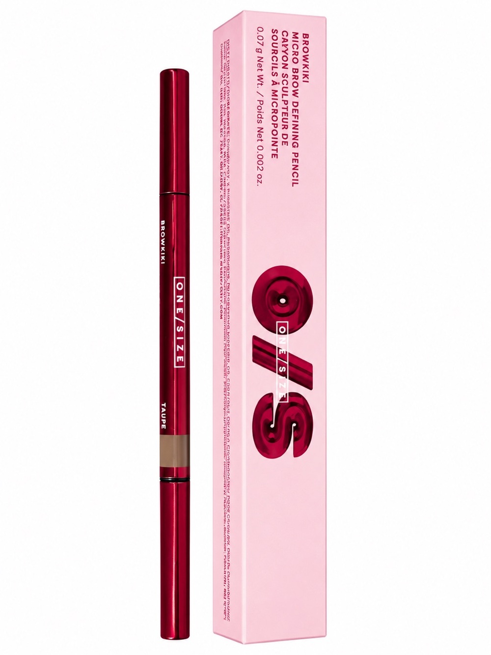 ONE/SIZE Brow Defining Pencil — Taupe (Red Metallic Packaging)
